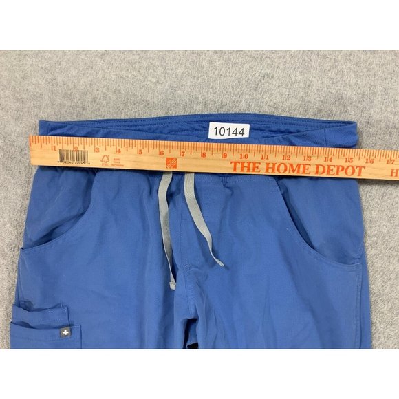 Figs Kade Cargo Scrub Pants (Women's Medium) Blue - Picture 6 of 13